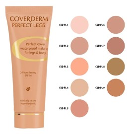 COVERDERM Perfect Legs no 7, Αδιάβροχο Make-Up για Πόδια και Σώμα, SPF16 - 50ml