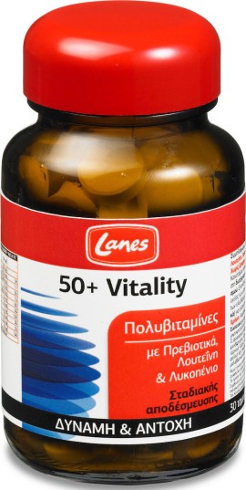 Lanes Multi 50+ Vitality 30 tabs