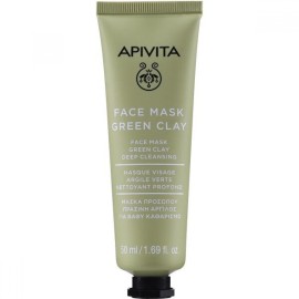 Apivita Face mask Green clay Deep cleansing 50 ml