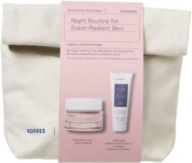 Korres 2022 Super Radiant Skin Σετ Περιποίησης με Κρέμα Προσώπου