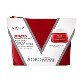 Vichy Liftactiv Collagen Specialist Κρέμα Ημέρας 50 ml + Δώρο Γαλάκτωμα Καθαρισμού 3 σε 1 100 ml