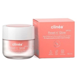 Clinéa Reset n Glow Age Defense & Illuminating Day Cream SPF20 Κρέμα Ημέρας Αντιγήρανσης & Λάμψης 50 ml