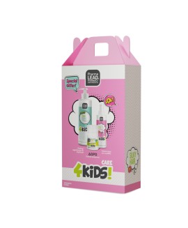 Pharmalead  Promo Box 4kids Girl 2 in 1 Αφρόλουτρο Σαμπουάν Bubble Fun 500ml & Silky Hair Conditioner 150ml & Hurry Up Roll-On 50ml 3τμχ