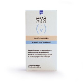 Intermed Eva Intima Lactic Minor Discomfort 10 vag ovules