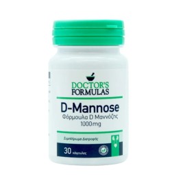 Doctors Formulas D-Mannose 1000 mg 30 κάψουλες