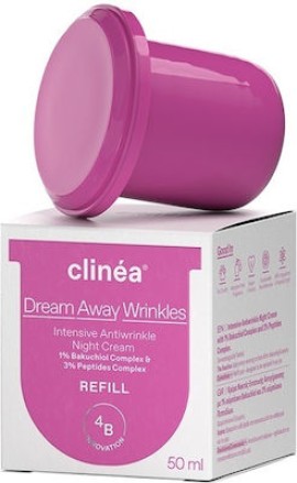 Clinea Dream Away Wrinkles Refill Αντιγηραντική Κρέμα Νυκτός 50ml.