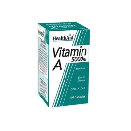 Health Aid Vitamin A 5000 IU 100 caps