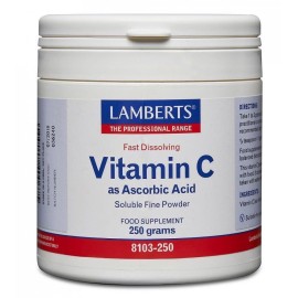 Lamberts Vitamin C as Ascorbic Acid 250 gr