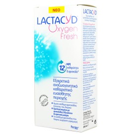 Lactacyd Oxygen Fresh Αναζωογονητικό Καθαριστικό Ευαίσθητης Περιοχής 200ml