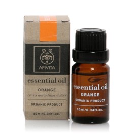 Apivita Essential oil Βιολογικό αιθέριο έλαιο Πορτοκάλι 10 ml