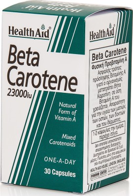 Health Aid Beta Carotene 23000 IU 30 caps