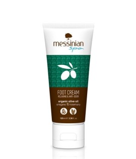 Messinian Spa Foot Cream Oregano-Rosemary, Relaxing/Anti-Odor (Ρίγανη-Δενδρολίβανο) 100ml