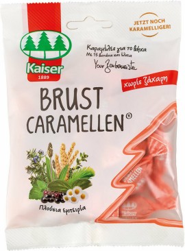 Kaiser Brust Caramellen 75 gr