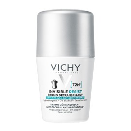 Vichy Deodorant Invisible Resist Γυναικείο Αποσμητικό Roll On 72H 50 ml