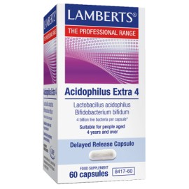 Lamberts Acidophilus Extra 4 (Milk Free) 60 caps