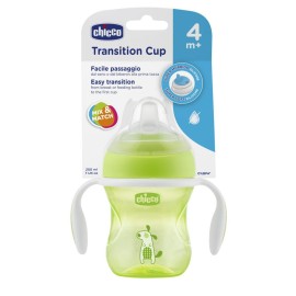 Chicco Transition Cup Κύπελλο Απογαλάκτισης, Ουδέτερο, 4m+, 200ml