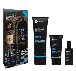 Panthenol Extra Men Care in Wonderland 3 in 1 Cleanser 200 ml + Eau De Toilette Ανδρικό Άρωμα 50 ml + Face & Eye Cream 75 ml