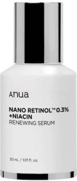 Anua Retinol 0.3% + Niacin Renewing Serum – Ορός με ρετινόλη & νιασιναμίδη για νεανική επιδερμίδα