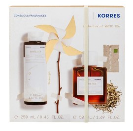 Korres Set Herbarium of White Tea Αφρόλουτρο 250ml + White Tea Eau de Toilette Γυναικείο Άρωμα 50ml