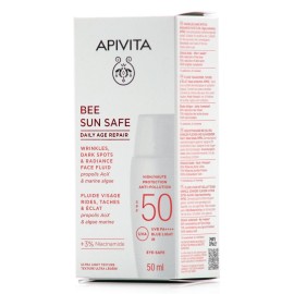 Apivita Bee Sun Safe SPF50 Daily Age Repair Αντηλιακό Προσώπου με Αντιγηραντική Δράση 50ml