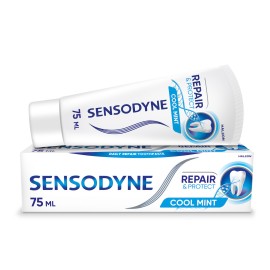 Sensodyne Repair & Protect Cool Mint Toothpaste Οδοντόκρεμα για Αναδόμηση 75 ml