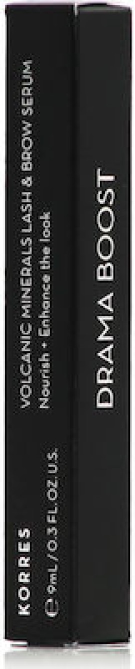 Korres Drama Boost Volcanic Minerals Lash & Brow Serum Ορός Ενισχυμένης Θρέψης για Βλεφαρίδες & Φρύδια 9 ml