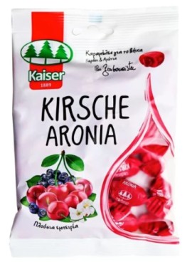 Kaiser Kirsche Aronia Καραμέλες για το Βήχα με Κεράσι & Αρώνια 90 g