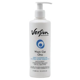 Version Wash Gel Aha Καθαρισμού Προσώπου 300ml