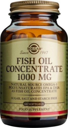 Solgar Fish Oil Concentrate 1000 mg 60 softgels