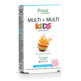 Power of Nature Multi + Multi Kids 30 chewable tabs