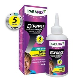 Paranix Express Αντιφθειρικό Σαμπουάν 200 ml + Κτένα