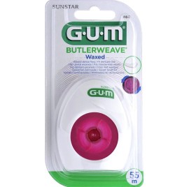 GUM Butlerweave Waxed Floss 55 m