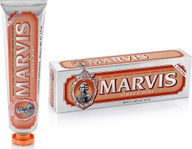 Marvis Toothpaste Ginger Mint Οδοντόκρεμα Κατά της Πλάκας και της Τερηδόνας με Γεύση Τζίντζερ 85ml