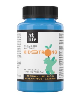 At Life KidStrong Gummies Γεύση Πορτοκάλι 60 ζελεδάκια