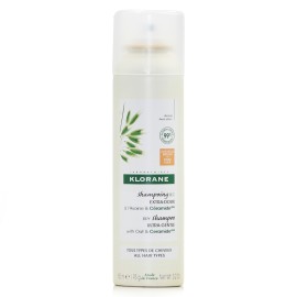 Klorane Dry Shampoo Ultra Gentle with Oat & Ceramide for Dark Hair 150 ml