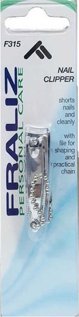 Fraliz Nail Clipper F315, Νυχοκόπτης Χεριών Με Λίμα, 1 τεμάχιο