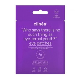 Clinea Anti-Ageing Biocellulose Eye Patches 1 ζευγάρι