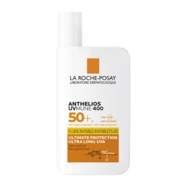 La Roche Posay Anthelios Uvmune 400 Invisible Fluid SPF50+ Αντηλιακό Λεπτόρρευστης Υφής Χωρίς Άρωμα 50 ml