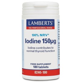 Lamberts Iodine 150mg 100% NRV 180Tabs