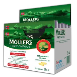 Mollers Omega-3 Forte 150 caps