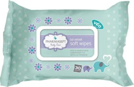 Pharmasept Baby Care Extra Soft Wipes Βρεφικά Μαντηλάκια Καθαρισμού 30 τεμάχια