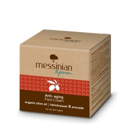 Messinian Spa Anti-Aging Face Cream Avocado-Helichrysum (Αβοκάντο-Ελίχρυσος) 50ml