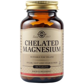 Solgar Chelated Magnesium 100 mg 100 tabs