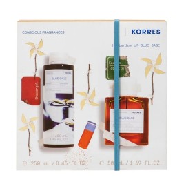 Korres Set Herbarium of Blue Sage Ανδρικό Αφρόλουτρο 250ml + Eau De Toilette Blue Sage Ανδρικό Άρωμα 50ml