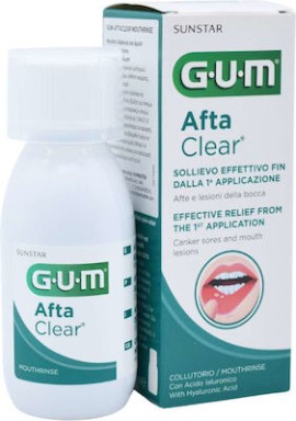 GUM Afta Clear Mouthrinse 120 ml