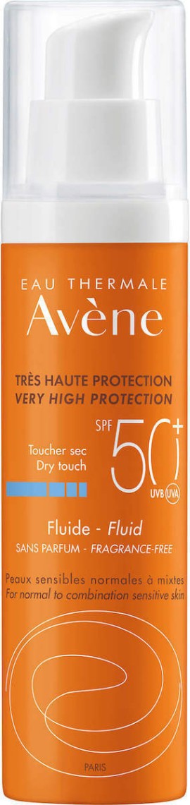 Avene Fluide Ultra Leger Αντηλιακή Κρέμα Προσώπου SPF50+ 50ml