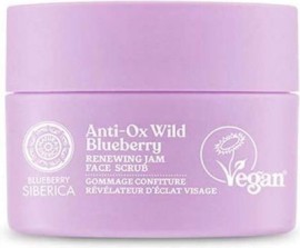 Natura Siberica Anti Ox Wild Blueberry Renewing Jam Face Scrub Απολεπιστικό Προσώπου Ανανέωσης Για Όλους Τους Τύπους Επιδερμίδας 50ml