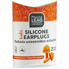 Pharmalead Kids Silicone Earplugs Ωτοασπίδες Σιλικόνης Παιδικές, 2τεμ