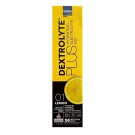 Intermed Dextrolyte Plus Hydrating Electrolyte Mix Ηλεκτρολύτες με Γεύση Λεμόνι 20 αναβράζοντα δισκία