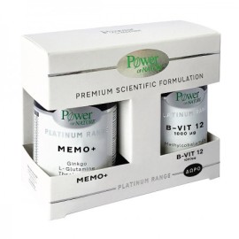 Power of Nature Platinum Range Memo+ 30 κάψουλες & Δώρο Βιταμίνη Β-12 1000 mcg 20 δισκία